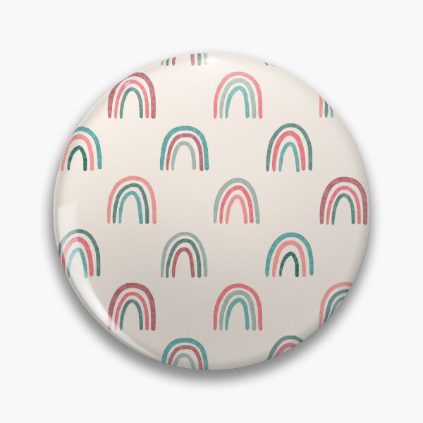 Item preview, Minimalist Boho Rainbow Pattern  designed and sold by karsne.