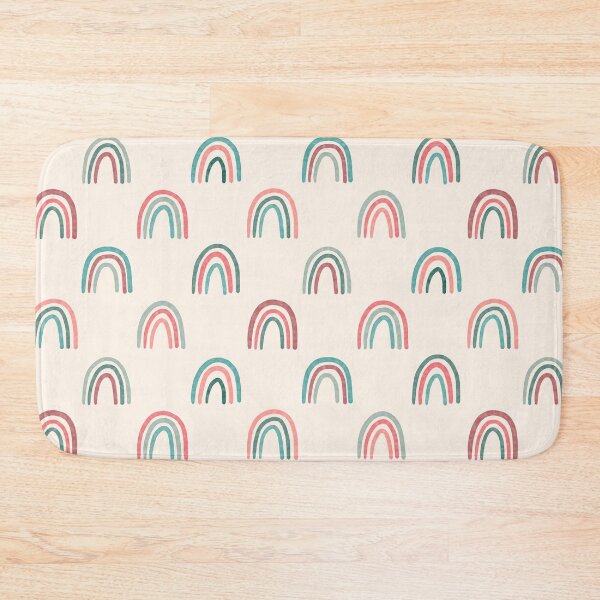 Item preview, Minimalist Boho Rainbow Pattern designed and sold by karsne.