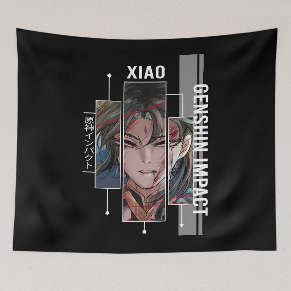 Item preview, Xiao - Genshin Impact designed and sold by Vivzie-Art.