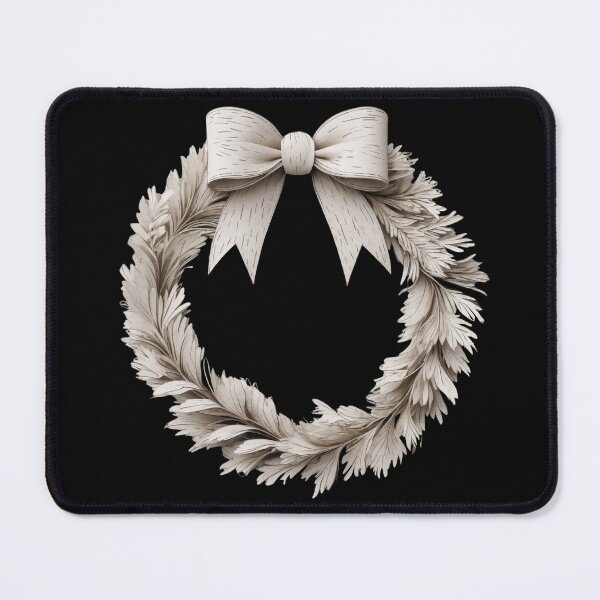 Item preview, Neutral Leaf Wreath Art designed and sold by 0606PM.