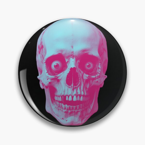 Item preview, Bloodshot Eyed Skull for Creepy Halloween Energy Run designed and sold by e-camelleone.