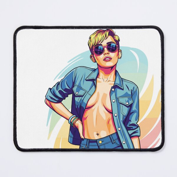 Item preview, Miley Cyrus Cartoon designed and sold by MattBStickers.