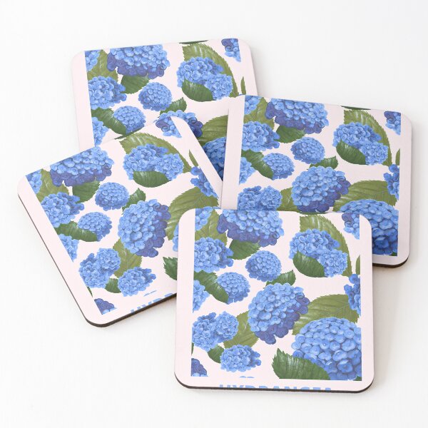 Item preview, Vintage Blue Hydrangea Flower Market designed and sold by jobubrhelz.