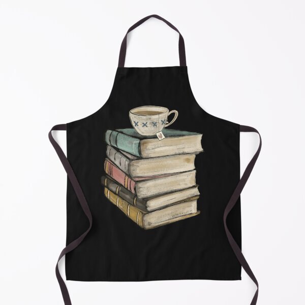Item preview, Vintage Book Stack And Tea designed and sold by jobubrhelz.