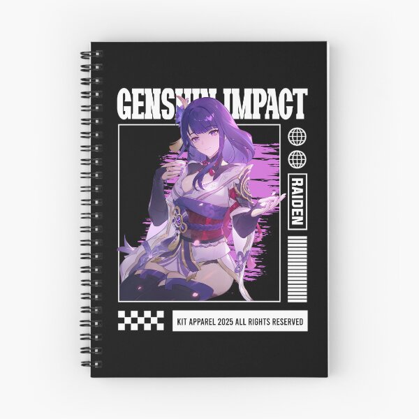 Item preview, Raiden - Impacto de Genshin designed and sold by gontijoart.