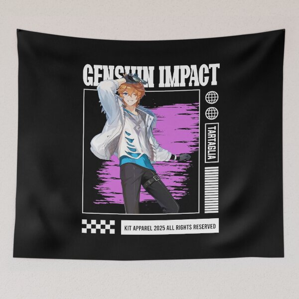 Item preview, Tartaglia - Genshin Impact designed and sold by gontijoart.