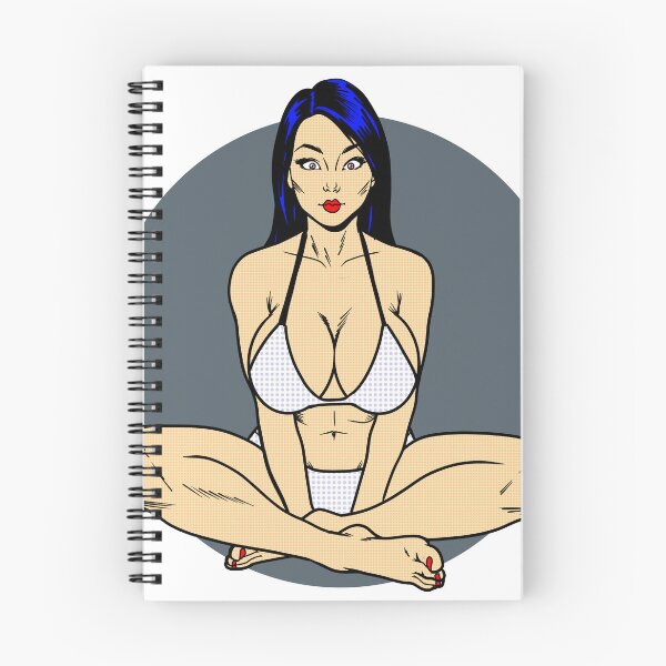 Item preview, White Bikini Pinup designed and sold by SolefulStickers.