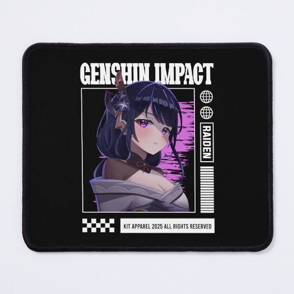Item preview, Raiden - Genshin Impact  designed and sold by gontijoart.