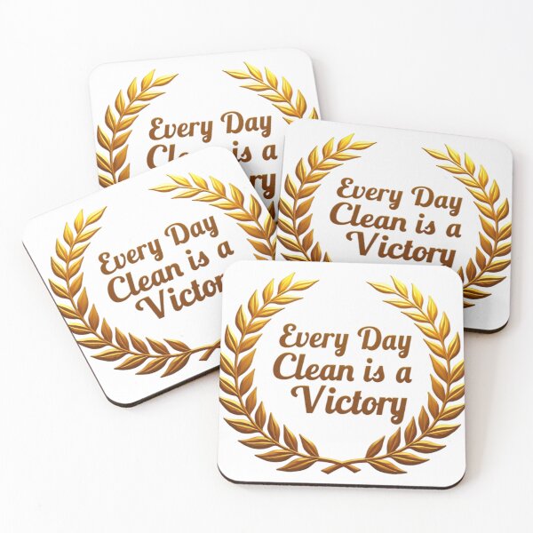 Item preview, Every Day Clean is a Victory | Recovery Motivation by SoberSips designed and sold by SoberSips.
