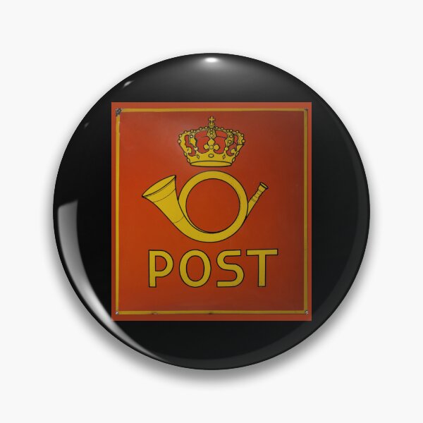 Item preview, Norwegian Post Service Vintage Poster  designed and sold by KALEIDOSCOPE UK.