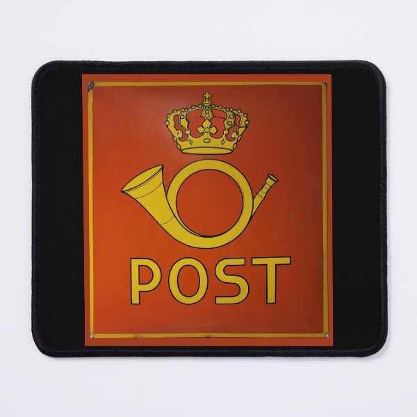 Item preview, Norwegian Post Service Vintage Poster  designed and sold by KALEIDOSCOPE UK.