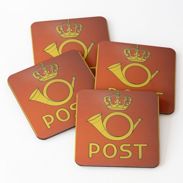 Item preview, Norwegian Post Service Vintage Poster  designed and sold by KALEIDOSCOPE UK.