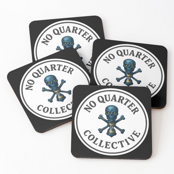 Item preview, Metallic Cartoon Skull and Crossbones Logo designed and sold by No Quarter Collective.