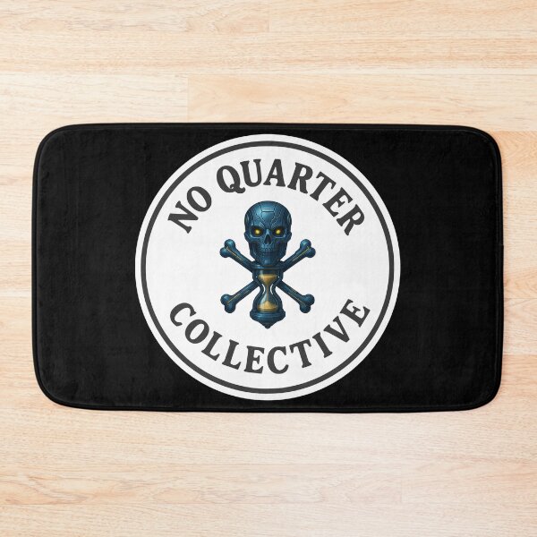 Item preview, Metallic Cartoon Skull and Crossbones Logo designed and sold by No Quarter Collective.