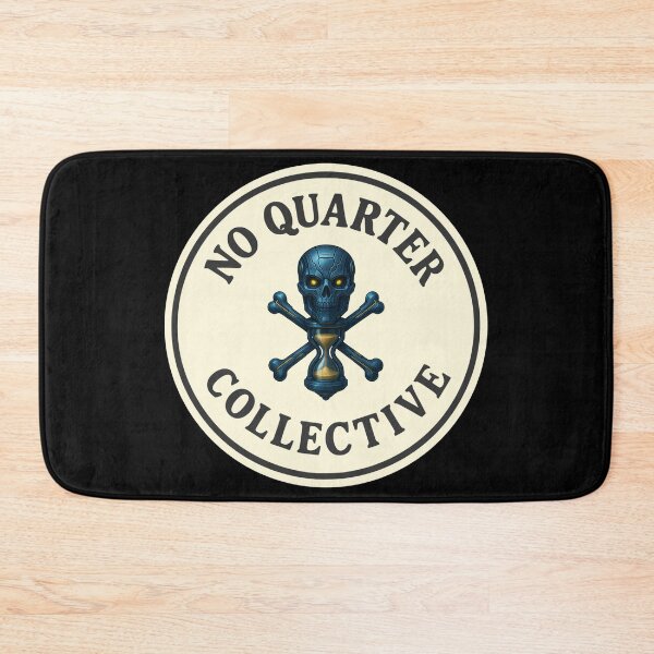 Item preview, Metallic Cartoon Skull and Crossbones Cream Logo designed and sold by No Quarter Collective.