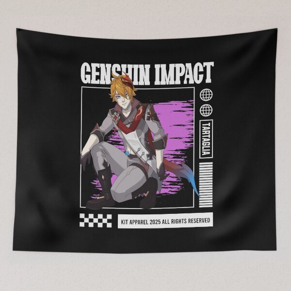 Item preview, Tartaglia - Genshin Impact designed and sold by gontijoart.