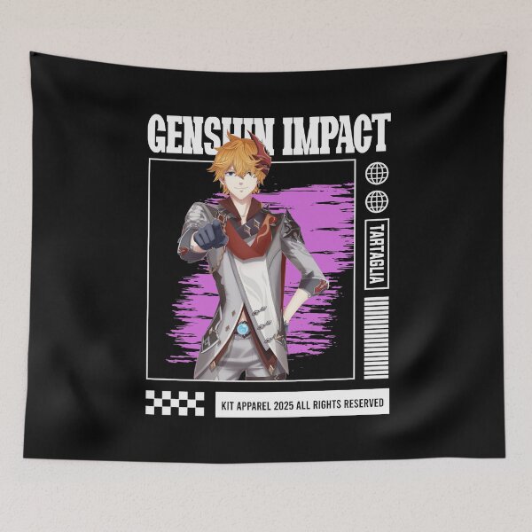 Item preview, Tartaglia - Genshin Impact designed and sold by gontijoart.