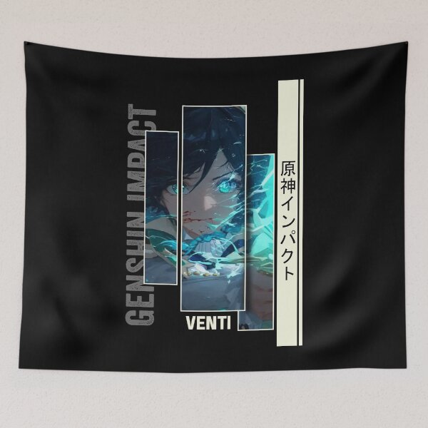Item preview, Venti - Genshin Impact designed and sold by gontijoart.