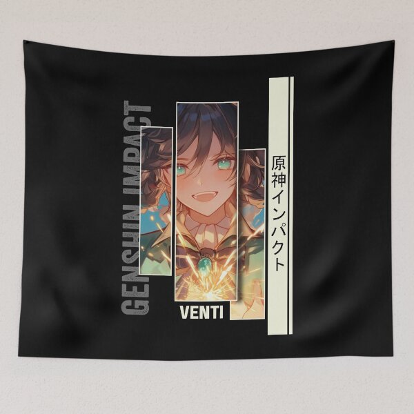 Item preview, Venti - Genshin Impact designed and sold by gontijoart.