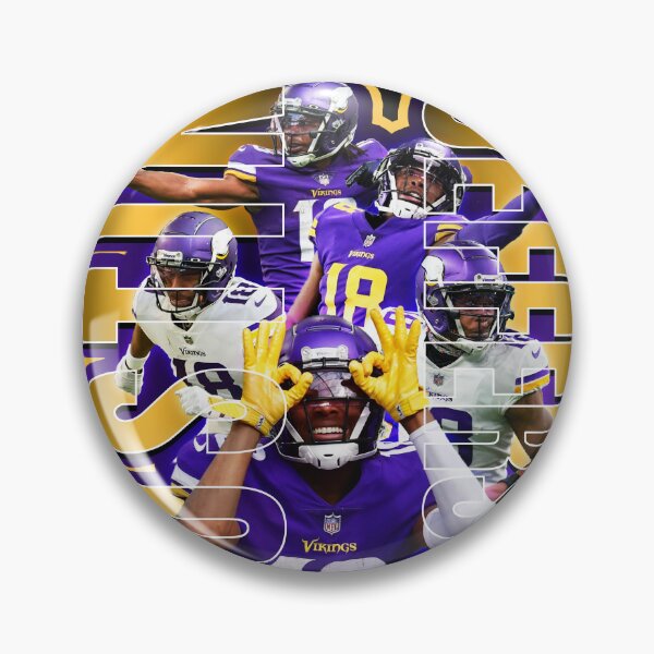 Item preview, Justin Jefferson | Football Star Artwork designed and sold by Zigmak.