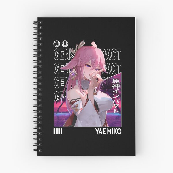 Item preview, Yae Miko - Genshin Impact designed and sold by fractusbarnsley.