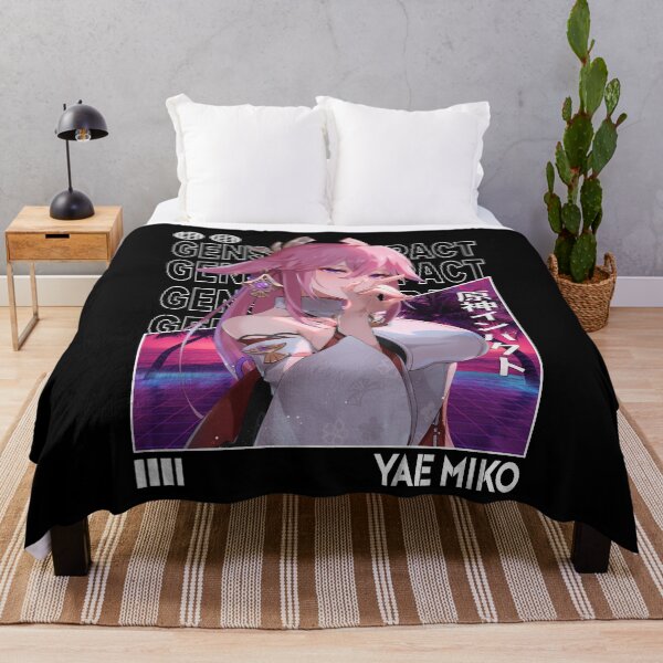 Item preview, Yae Miko - Genshin Impact designed and sold by fractusbarnsley.