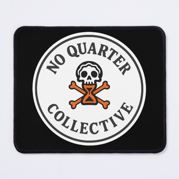 Artikelvorschau, Orangefarbenes Totenkopf-Logo entworfen und verkauft von No Quarter Collective.