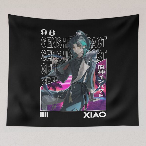 Item preview, Xiao - Genshin Impact designed and sold by fractusbarnsley.