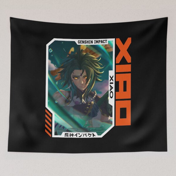 Item preview, Xiao - Genshin Impact designed and sold by fractusbarnsley.