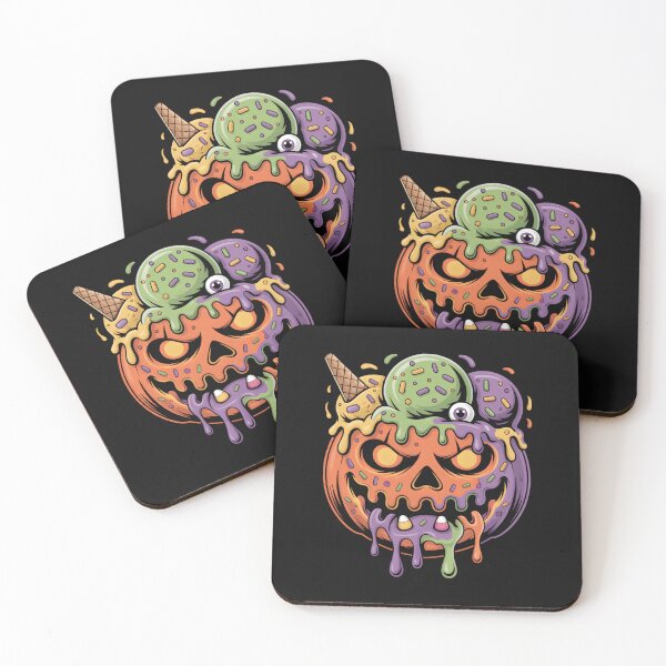 Item preview, Pumpkin Ice Cream Monster Halloween Women Men designed and sold by clothesy7.
