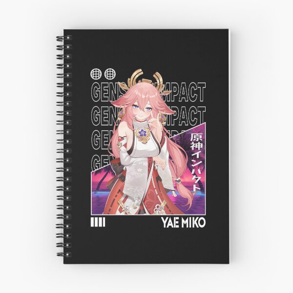 Item preview, Yae Miko - Genshin Impact designed and sold by fractusbarnsley.