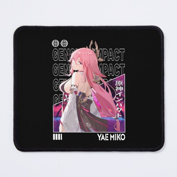 Item preview, Yae Miko - Genshin Impact designed and sold by fractusbarnsley.