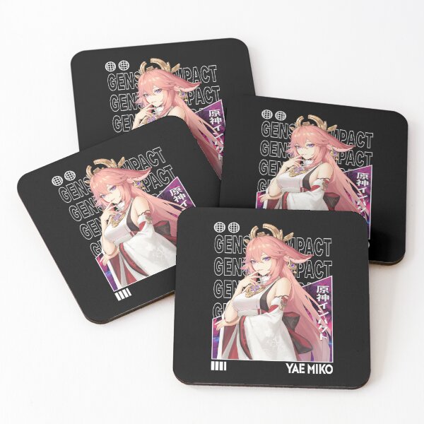 Item preview, Yae Miko - Genshin Impact designed and sold by fractusbarnsley.