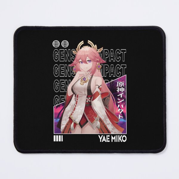 Item preview, Yae Miko - Genshin Impact designed and sold by fractusbarnsley.