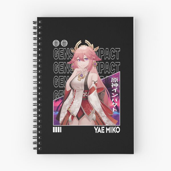 Item preview, Yae Miko - Genshin Impact designed and sold by fractusbarnsley.