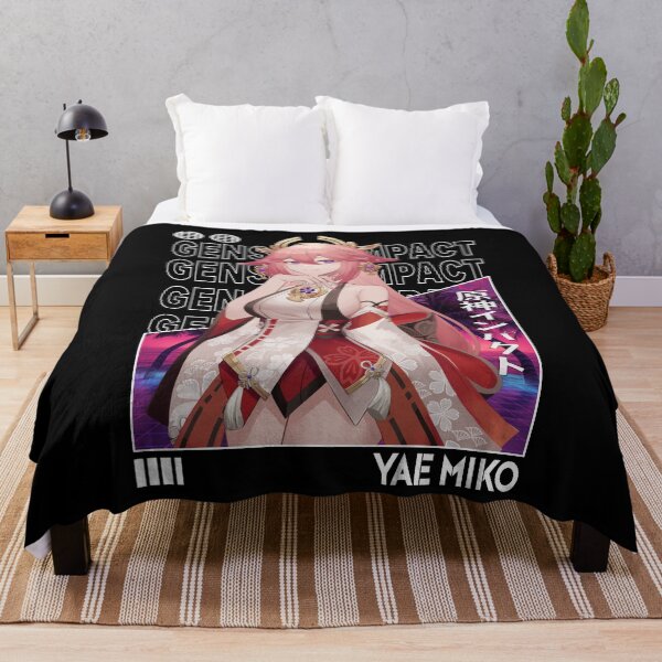 Item preview, Yae Miko - Genshin Impact designed and sold by fractusbarnsley.