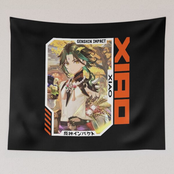 Item preview, Xiao - Genshin Impact designed and sold by fractusbarnsley.