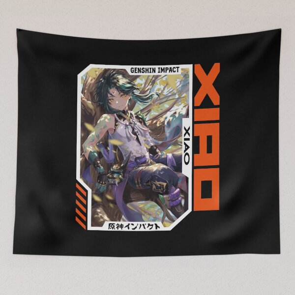 Item preview, Xiao - Genshin Impact designed and sold by fractusbarnsley.