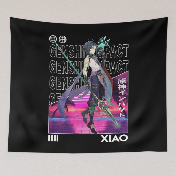 Item preview, Xiao - Genshin Impact designed and sold by fractusbarnsley.