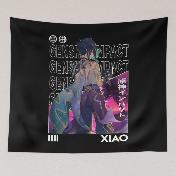 Item preview, Xiao - Genshin Impact designed and sold by fractusbarnsley.