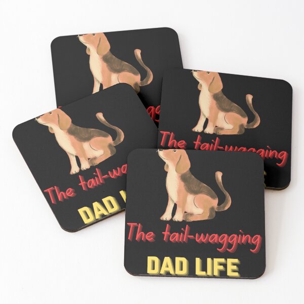 Item preview, The tail-wagging dad life designed and sold by SSMC DREAM DESIGN.