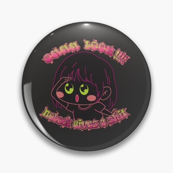 Aperçu de l'œuvre « Personne n'en a rien à foutre – Satire chibi mignonne – Conception humoristique sarcastique » créée et vendue par SimonaArtDesign.