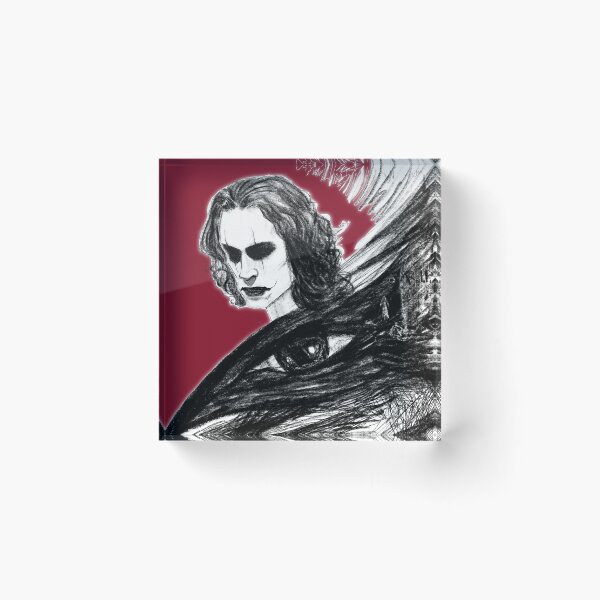 Item preview, The Crow Portrait red version designed and sold by Natascha Baretić.