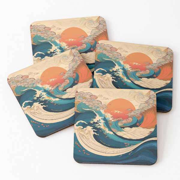 Item preview, Japanese wave synthwave style designed and sold by Boxing Kangaroo Retail Company.