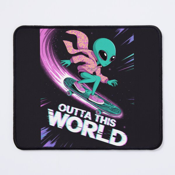 Item preview, Alien Skating Outta This World designed and sold by Enea Kelo.
