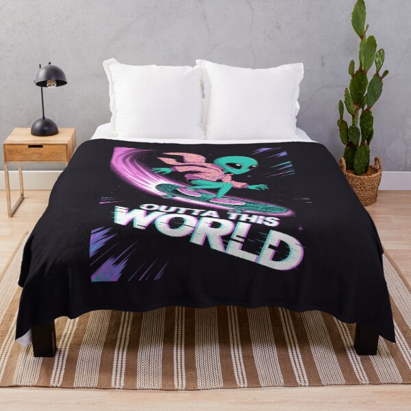 Item preview, Alien Skating Outta This World designed and sold by Enea Kelo.