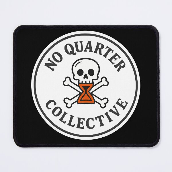 Artikelvorschau, Klassisches orangefarbenes Totenkopf-Logo entworfen und verkauft von No Quarter Collective.