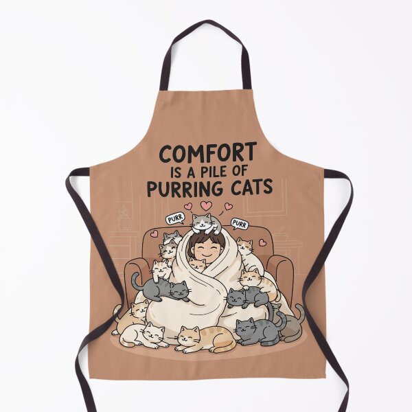 Item preview, Comfort is a Pile of Purring Cats designed and sold by Amir Faysal.