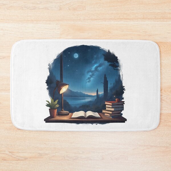 Item preview, Starry Night Study Vibes – Cozy Academic Aesthetic designed and sold by Pixel--Threads.