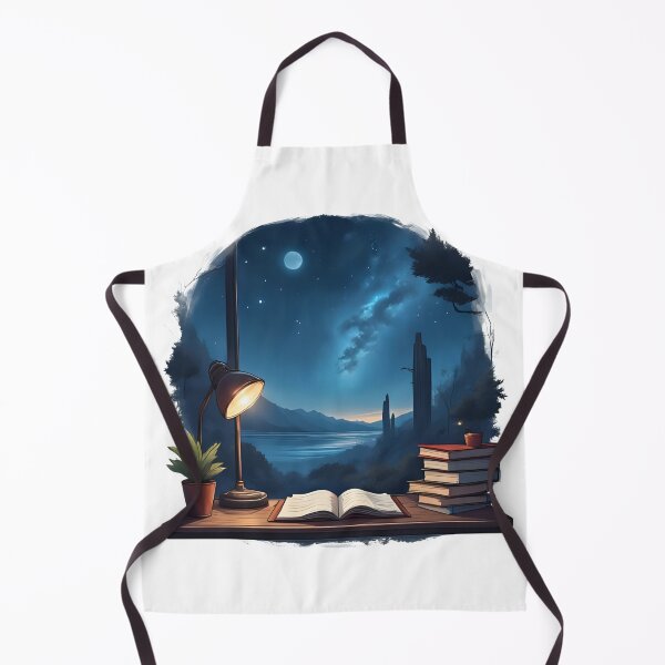 Item preview, Starry Night Study Vibes – Cozy Academic Aesthetic designed and sold by Pixel--Threads.